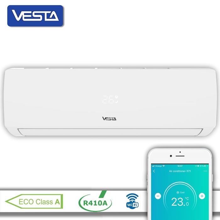 Кондиціонер спліт VESTA AC-12 ECO Wi-Fi